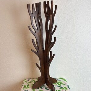 Fabulous Wooden Tree Branch Jewelry Stand